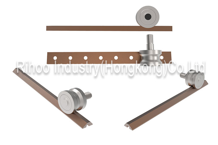 Rails de guidage plat