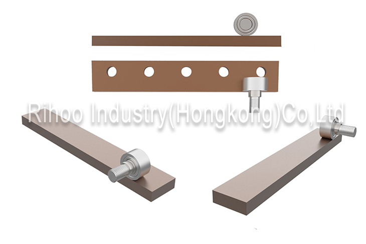 Rails de guidage de ligne lourds